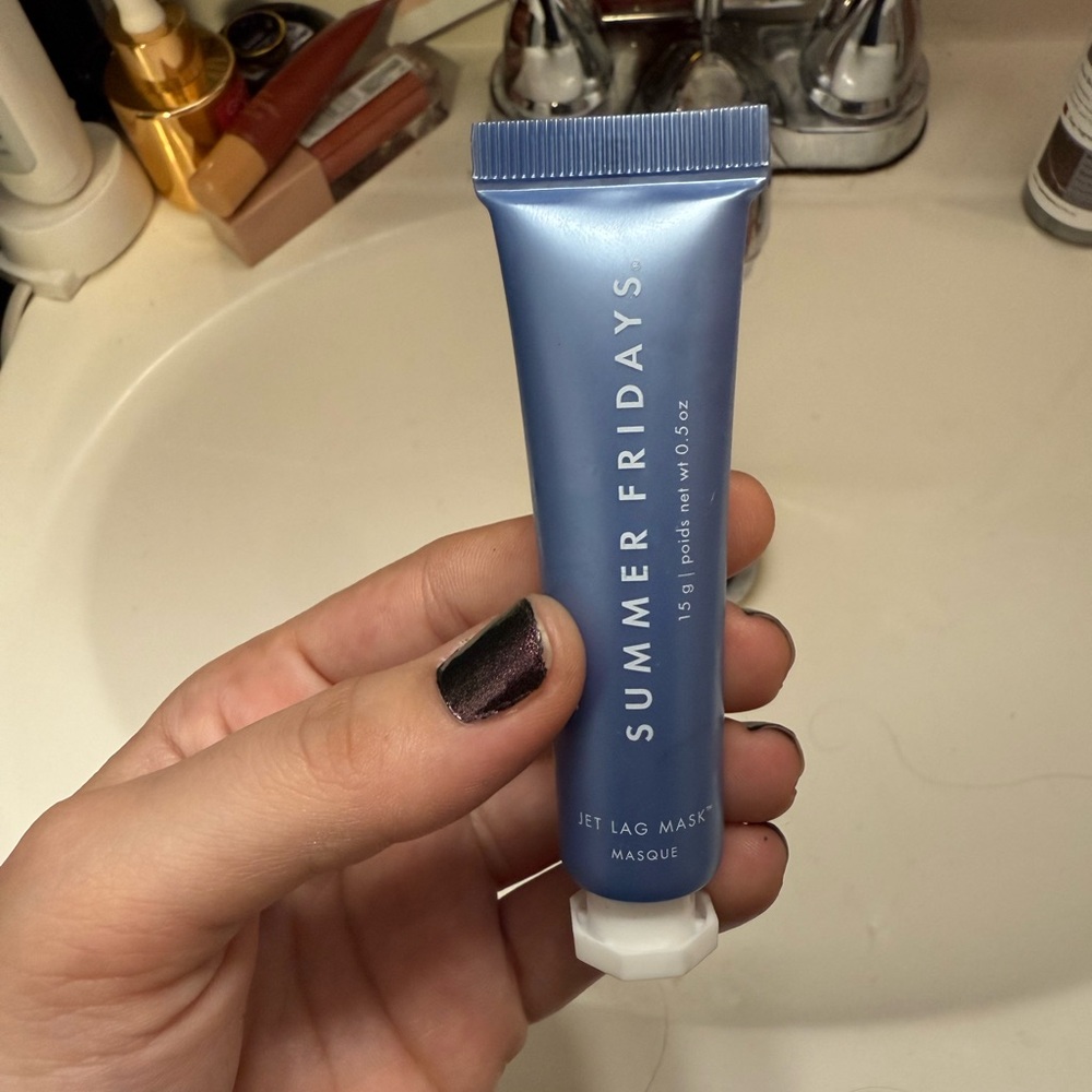 Summer Fridays Blue Jet Lag Mask Tube